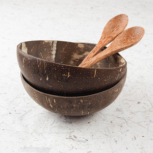 Coconut Bowl Set | 2 Schüsseln und 2 Löffel - Bambuzz | #yourchoice